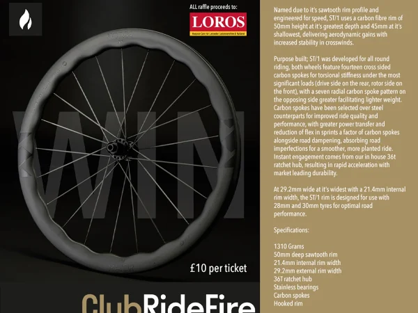 Club Ride Fire Raffle - May 2026