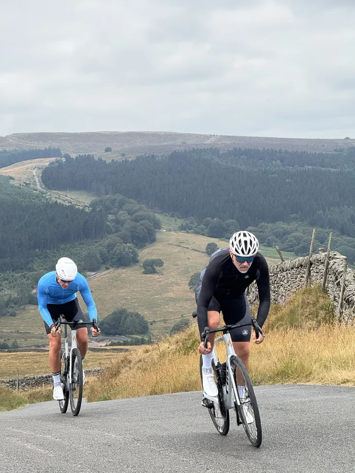 Team Ride Fire cycling in the Peak District